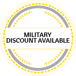 Military Discount Available Badge