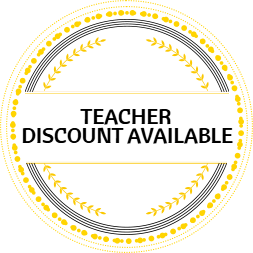 Teacher Discount Available Badge